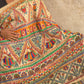 Sita : Pure Silk Hand Painted Madhubani Art Saree (Silk Mark) - Oagh India