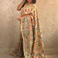 Sita : Pure Silk Hand Painted Madhubani Art Saree (Silk Mark) - Oagh India