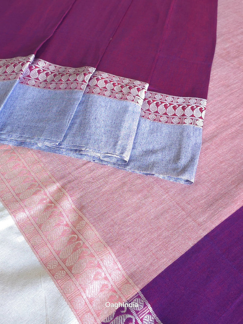 Sunset : Pure Cotton  Handloom Saree