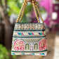 The Jharokha Silk Potli - Green - Oagh India