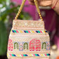 The Jharokha Silk Potli - Light Pink - Oagh India