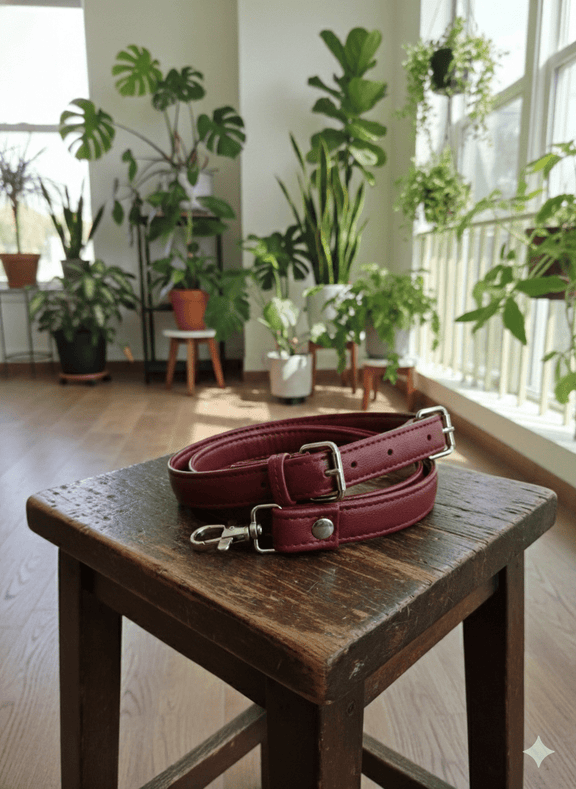 The Phuket Tote - Maroon | Embroidered Velvet Floral Tote Bag - Oagh India