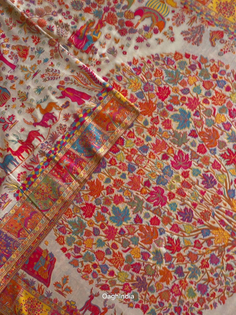 Tree of Life : Authentic Kashmiri Saree