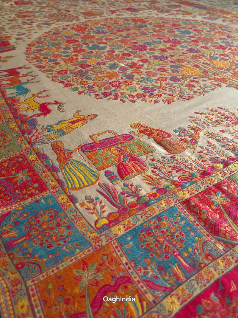 Tree of Life : Authentic Kashmiri Saree