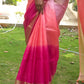 Triveni - Authentic Bhagalpur Linen Saree - Oagh India
