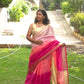 Triveni - Authentic Bhagalpur Linen Saree - Oagh India