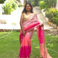 Triveni - Authentic Bhagalpur Linen Saree - Oagh India