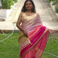 Triveni - Authentic Bhagalpur Linen Saree - Oagh India