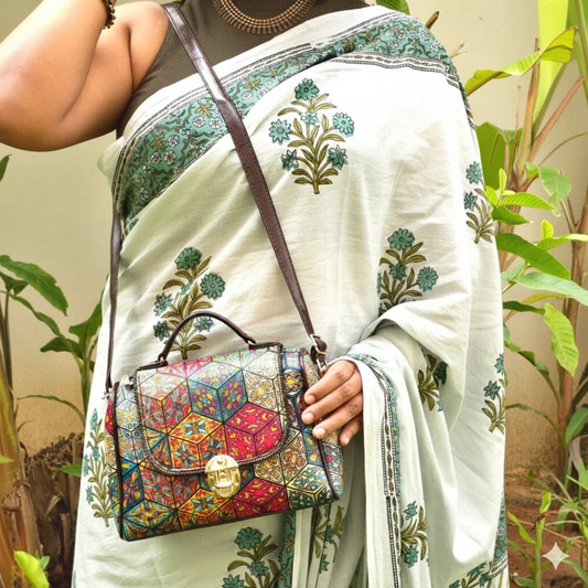 Twist & Tote : Flap Bag - Oagh India