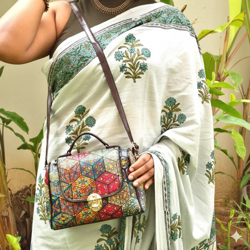 Twist & Tote : Flap Bag - Oagh India