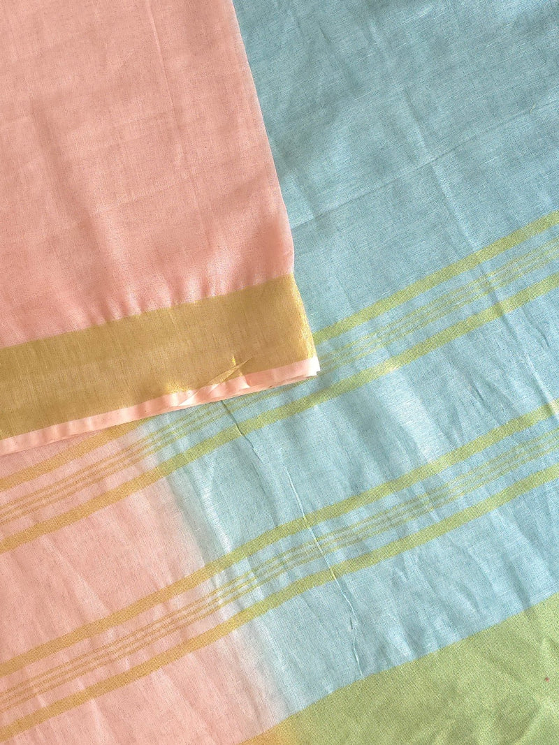 Vasundhara - Authentic Bhagalpur Linen Saree