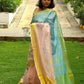 Vasundhara - Authentic Bhagalpur Linen Saree