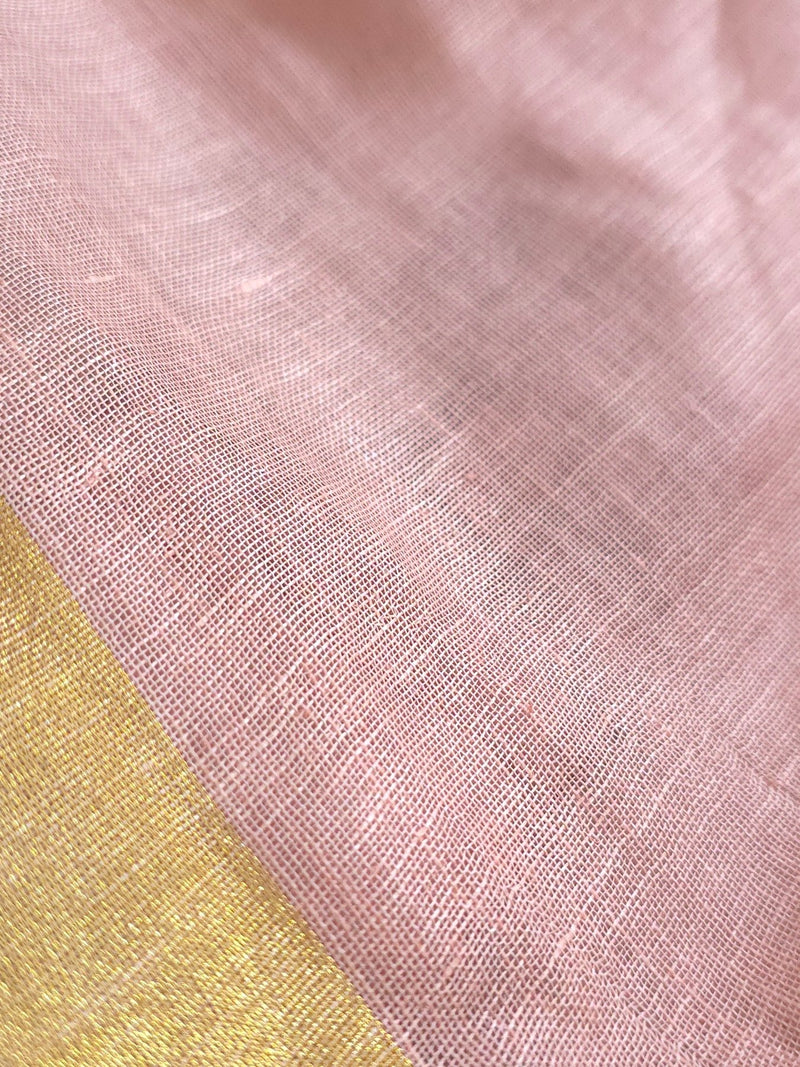 Vasundhara - Authentic Bhagalpur Linen Saree