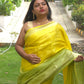 Vrittika - Authentic Bhagalpur Linen Saree - Oagh India