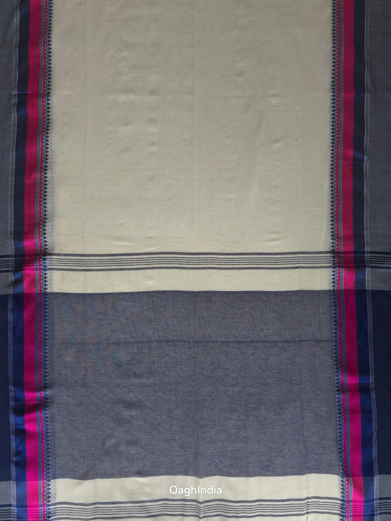 White Nectar : Pure Cotton Handloom Saree