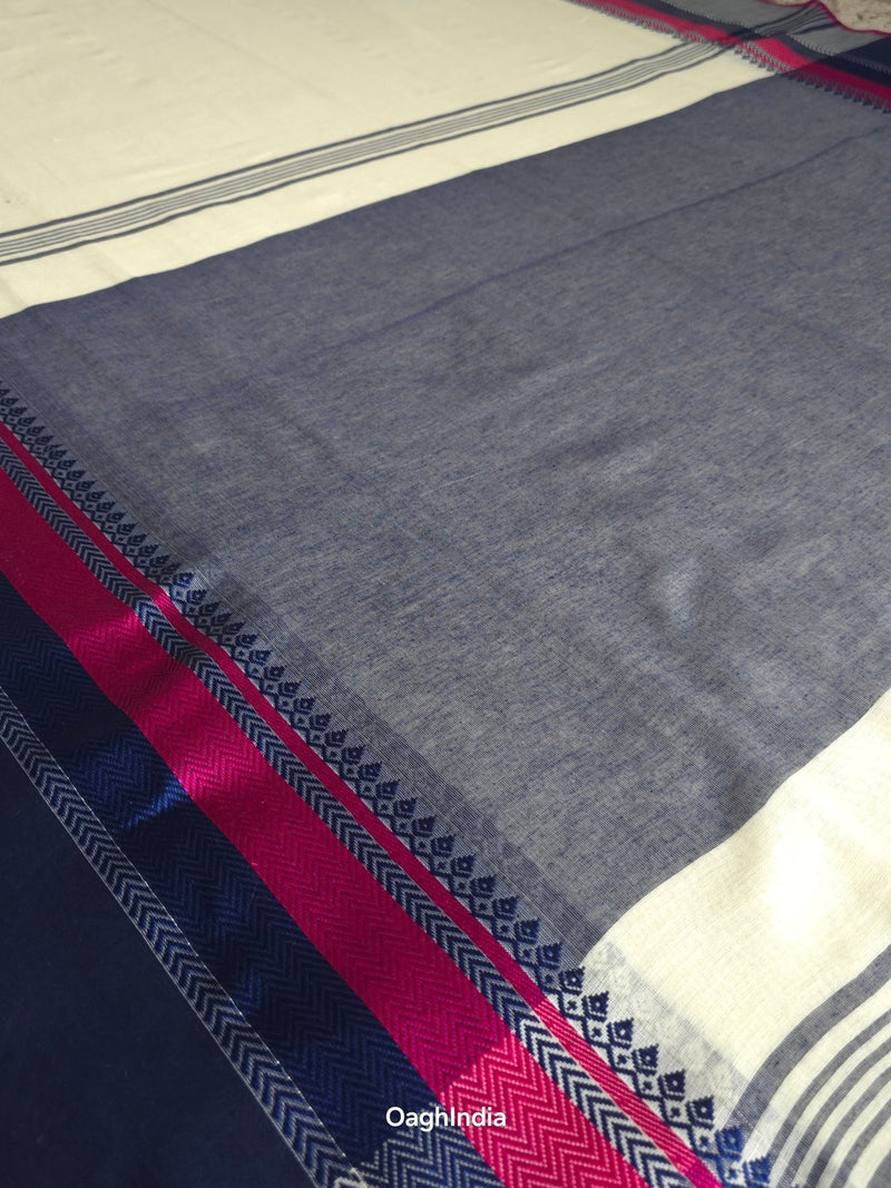 White Nectar : Pure Cotton Handloom Saree