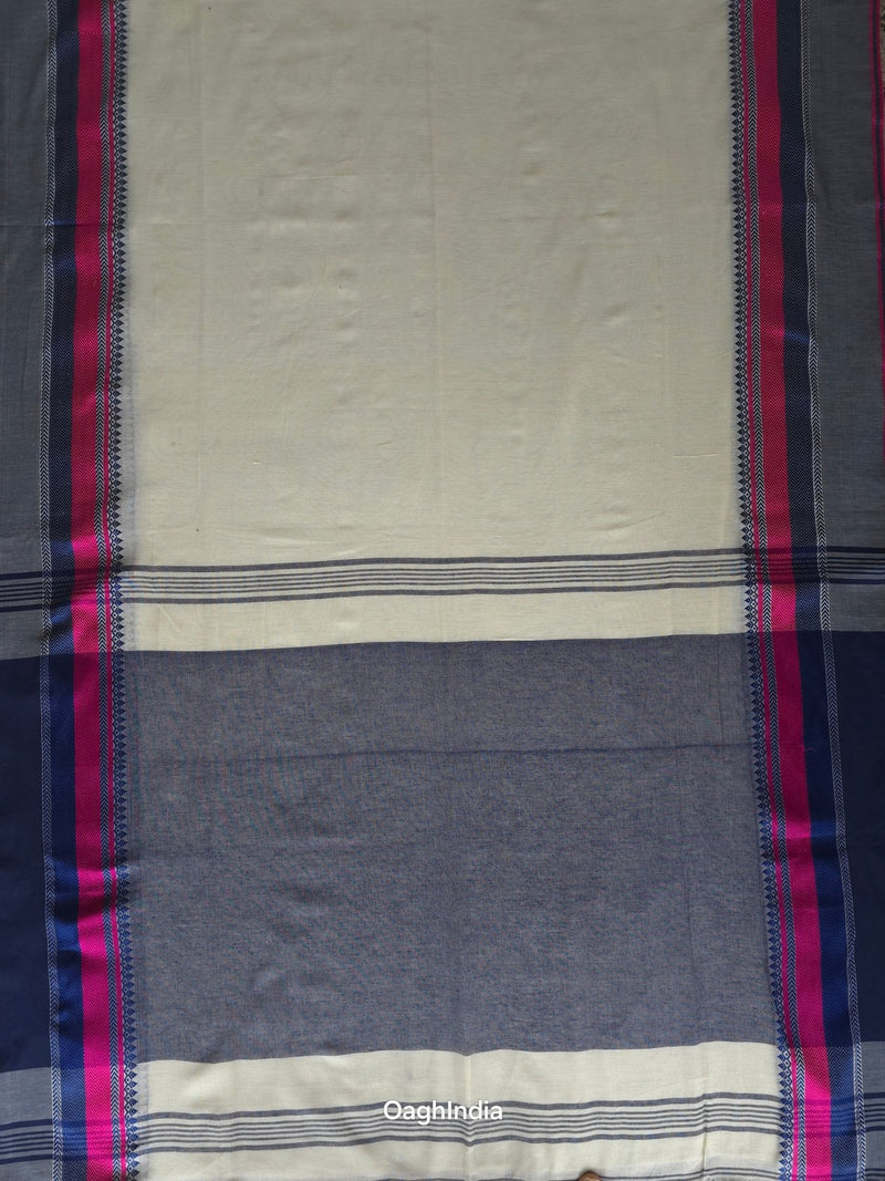 White Nectar : Pure Cotton Handloom Saree