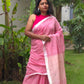 Yazhini – Pure Cotton Pink Saree